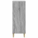 VidaXL Bufet Szary Sonoma 33 x 34,5 x 90 cm Drewno inżynieryjne