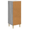 VidaXL Bufet Szary Sonoma 33 x 34,5 x 90 cm Drewno inżynieryjne