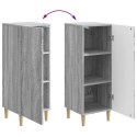 VidaXL Bufet Szary Sonoma 33 x 34,5 x 90 cm Drewno inżynieryjne