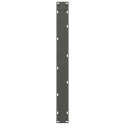 NOGI DO STOŁU JADALNEGO W KSZTAŁCIE LITERY U 2 SZT. ANTRACYT 80X(72-73)CM STAL