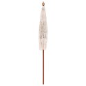 PARASOL MAKRAMOWY KREMOWY 190X190X260CM