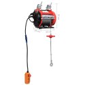 ELEKTRYCZNA WCIĄGARKA RUSZTOWANIOWA 500 KG 230 V