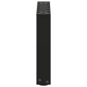 NOGI DO STOLIKA KAWOWEGO W KSZTAŁCIE LITERY U 2 SZT. CZARNE 30X(30-31)CM STAL