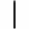 NOGI DO STOŁU KONSOLOWEGO W KSZTAŁCIE LITERY U 2 SZT. CZARNE 28X(72-73)CM STAL