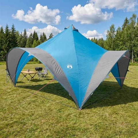 NAMIOT IMPREZOWY NIEBIESKI 400X400X320CM POLIESTER I STAL