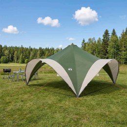 VidaXL Namiot Imprezowy zielony 500 x 500 x 350 cm Poliester i Stal