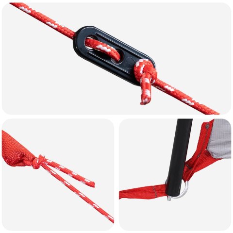 NAMIOT DOMEK NIEBIESKI 480X273X205CM POLIESTER I STAL