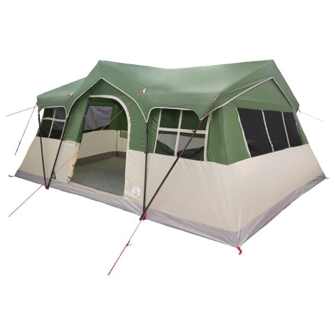 NAMIOT RODZINNY ZIELONY 487X340X216CM POLIESTER I STAL