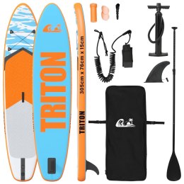 VidaXL Nadmuchiwana deska do paddleboardu TRITON 305 x 76 x 15 cm dla