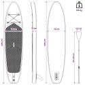 NADMUCHIWANY PADDLE BOARD POSEIDON 305X76X15CM ZIELONY DLA