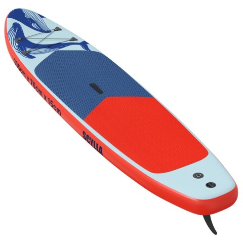 VidaXL Nadmuchiwany Paddle Board SCYLLA 335 x 76 x 15 cm niebieski dla