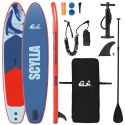 NADMUCHIWANY PADDLE BOARD SCYLLA 366X81X15CM NIEBIESKI DLA