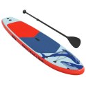 NADMUCHIWANY PADDLE BOARD SCYLLA 366X81X15CM NIEBIESKI DLA