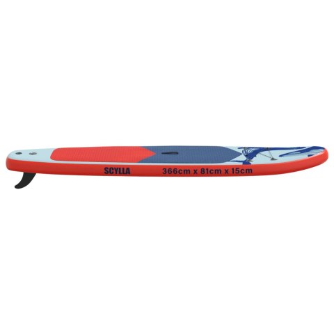 NADMUCHIWANY PADDLE BOARD SCYLLA 366X81X15CM NIEBIESKI DLA