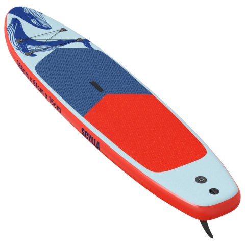 NADMUCHIWANY PADDLE BOARD SCYLLA 366X81X15CM NIEBIESKI DLA