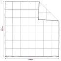 VidaXL Zestaw kołdry i poduszek Biały 200 x 200 cm Włókno bambusowe