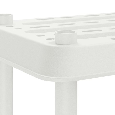 VidaXL Jednostka regałowa 2 poziomów 100 x 40 x 55,5 cm PP Biały