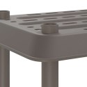 VidaXL Jednostka regałowa 3 poziomów 100 x 40 x 96 cm PP jasnoszary