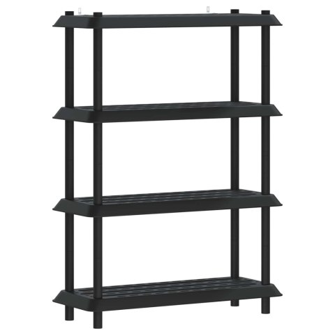 VidaXL Jednostka regałowa 4 poziomów 100 x 40 x 136,5 cm PP