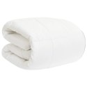 VidaXL Kołdra na cały rok Biały 240 x 220 cm Włókno bambusowe