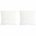 PODUSZKA 2 PCS BIAŁY 60X60CM WŁÓKNO BAMBUSOWE
