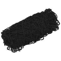 VidaXL Siatka na przyczepę, z elastyczną linką, czarna, 2,5x1,5 m, PP