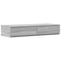 VidaXL Szuflady do łóżka z szufladą Szary Sonoma 90 x 36,5 x 16,5 cm