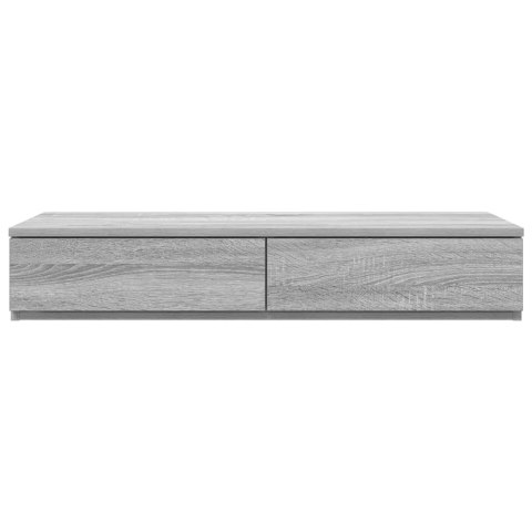 VidaXL Szuflady do łóżka z szufladą Szary Sonoma 90 x 36,5 x 16,5 cm