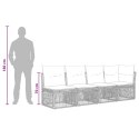 SOFA 4-OSOBOWA Z LEWYM PODŁOKIETNIKIEM 4 PCS 4-LICZBA MIEJSC