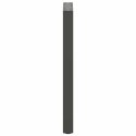 NOGI DO STOŁU KONSOLOWEGO W KSZTAŁCIE LITERY U 2 SZT. ANTRACYT 38X(72-73)CM STAL