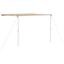 ZADASZENIE DO KAMPERA 300X250CM BEŻOWY DASZEK PRZECIWSŁONECZNY ALUMINIOWY