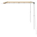 ZADASZENIE DO KAMPERA 300X250CM BEŻOWY DASZEK PRZECIWSŁONECZNY ALUMINIOWY