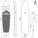VidaXL Deska SUP z siedziskiem 2-w-1 TRITON 335 x 76 x 15 cm niebieski