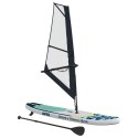 NADMUCHIWANY DESKA SUP Z ŻAGLEM APEX 330X76X15CM NIEBIESKI