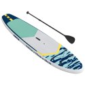 NADMUCHIWANY DESKA SUP Z ŻAGLEM APEX 330X76X15CM NIEBIESKI