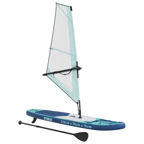 NADMUCHIWANY DESKA SUP Z ŻAGLEM HYDROS 330X76X15CM DLA