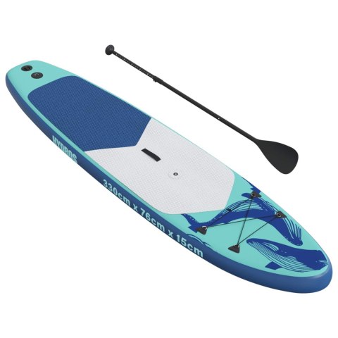 NADMUCHIWANY DESKA SUP Z ŻAGLEM HYDROS 330X76X15CM DLA