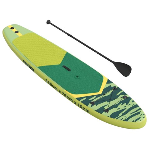VidaXL Nadmuchiwany deska SUP z żaglem POSEIDON 330 x 76 x 15 cm dla
