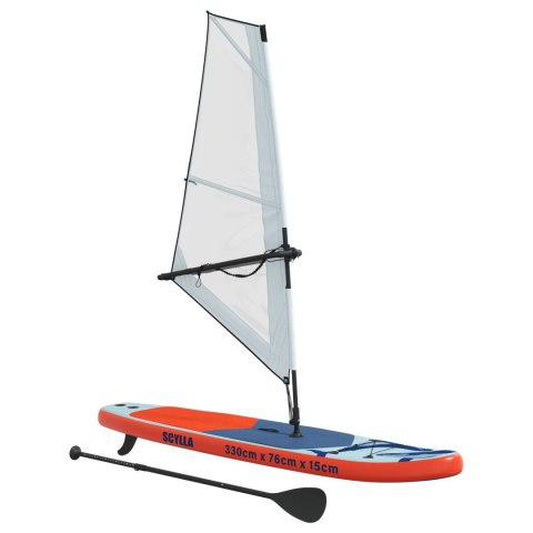 NADMUCHIWANY DESKA SUP Z ŻAGLEM SCYLLA 330X76X15CM DLA