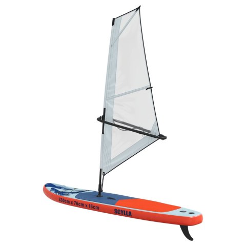NADMUCHIWANY DESKA SUP Z ŻAGLEM SCYLLA 330X76X15CM DLA