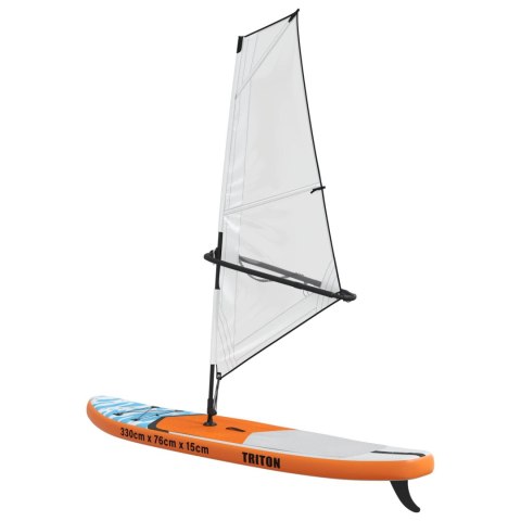 NADMUCHIWANY DESKA SUP Z ŻAGLEM TRITON 330X76X15CM DLA