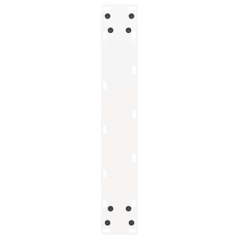 NOGI DO STOŁU BAROWEGO W KSZTAŁCIE LITERY U 2 SZT. BIAŁE 40X(90-91)CM STAL