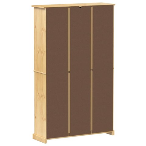 SZAFKA NA BUTY CORONA, 99X32X163,5 CM, LITE DREWNO SOSNOWE