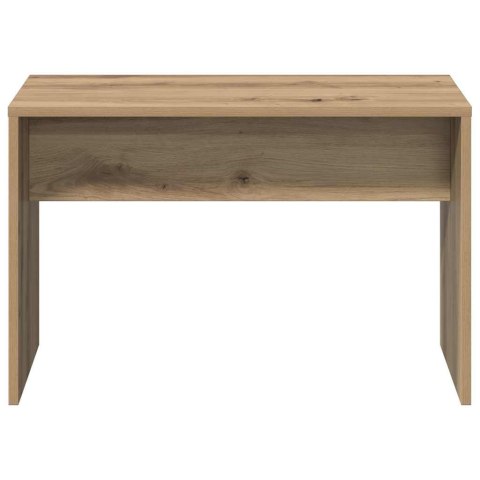 VidaXL Taboret toaletowy Artisan Oak 70x35x45 cm Drewno klejone