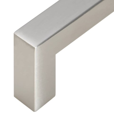 UCHWYTY DO SZAFEK 5 SZT. SREBRNE 320 MM STAL NIERDZEWNA
