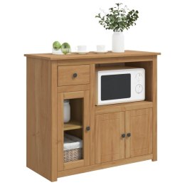 SZAFKA POD MIKROFALÓWKĘ PANAMA WOSK MIODOWY 99,5X44X86,5CM