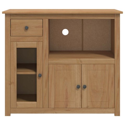 VidaXL Szafka pod Mikrofalówkę PANAMA Wosk miodowy 99,5 x 44 x 86,5 cm