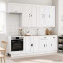 VidaXL Jednostka kuchenna PORTO 8 pcs Biały Drewno inżynieryjne