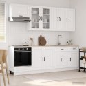 VidaXL Jednostka kuchenna PORTO 8 pcs Biały Drewno inżynieryjne