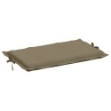 PODUSZKA NA LEŻAK TAUPE MELANŻ 186X58X4CM TKANINA
